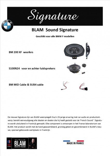 BLAM Sound Signature