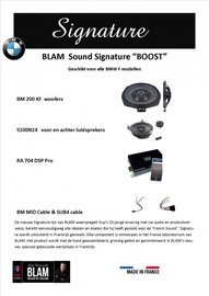 BLAM Sound Signature &quot;BOOST&quot; 