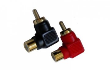 Haakse rca aansluiting 